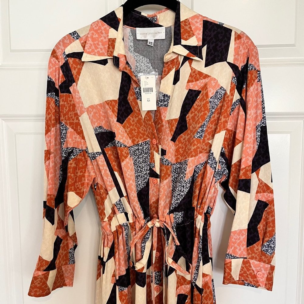 Corey Lynn Calter Multicolored dress (NWT)